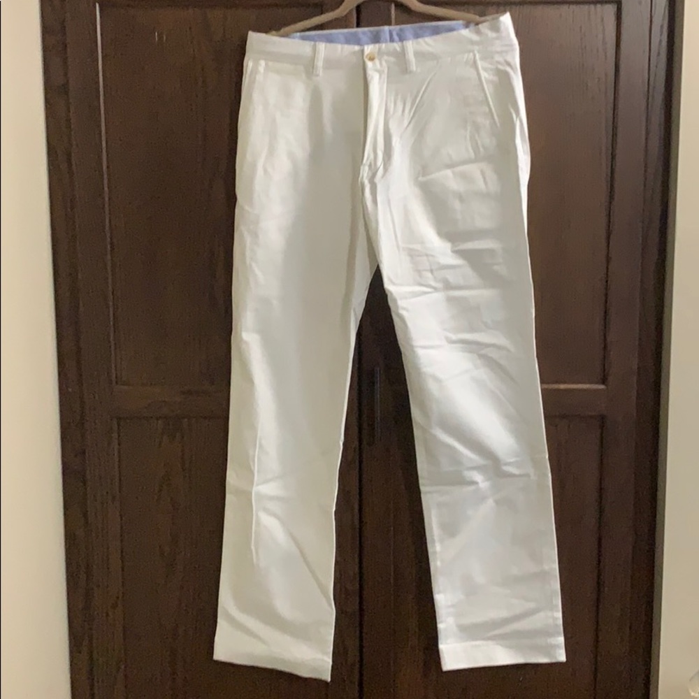 Polo Ralph Lauren White Chinos